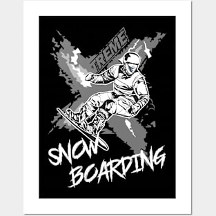 Xtreme Snowboarding Posters and Art